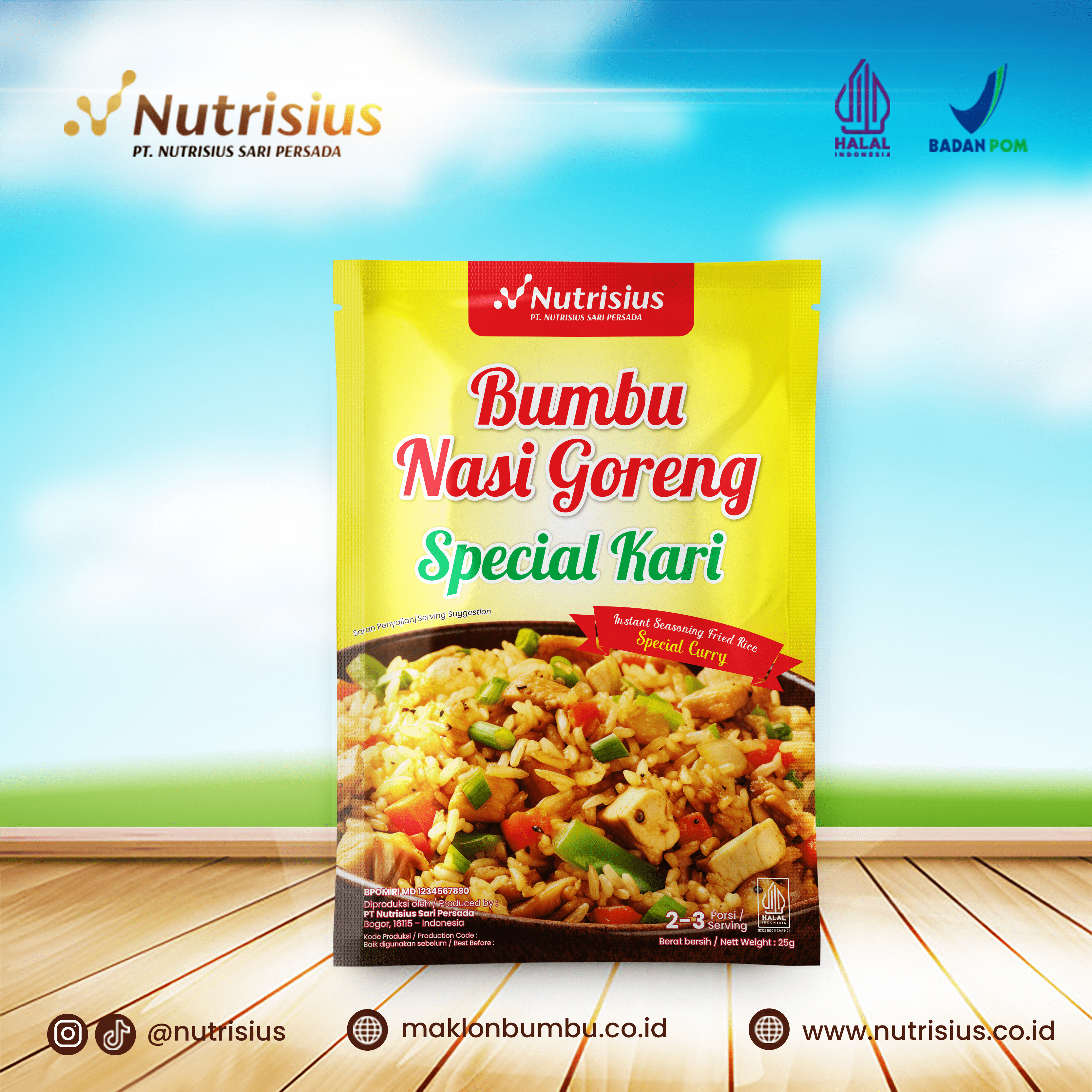 Bumbu Nasi Goreng Spesial Kari bumbu nasi goreng spesial kari