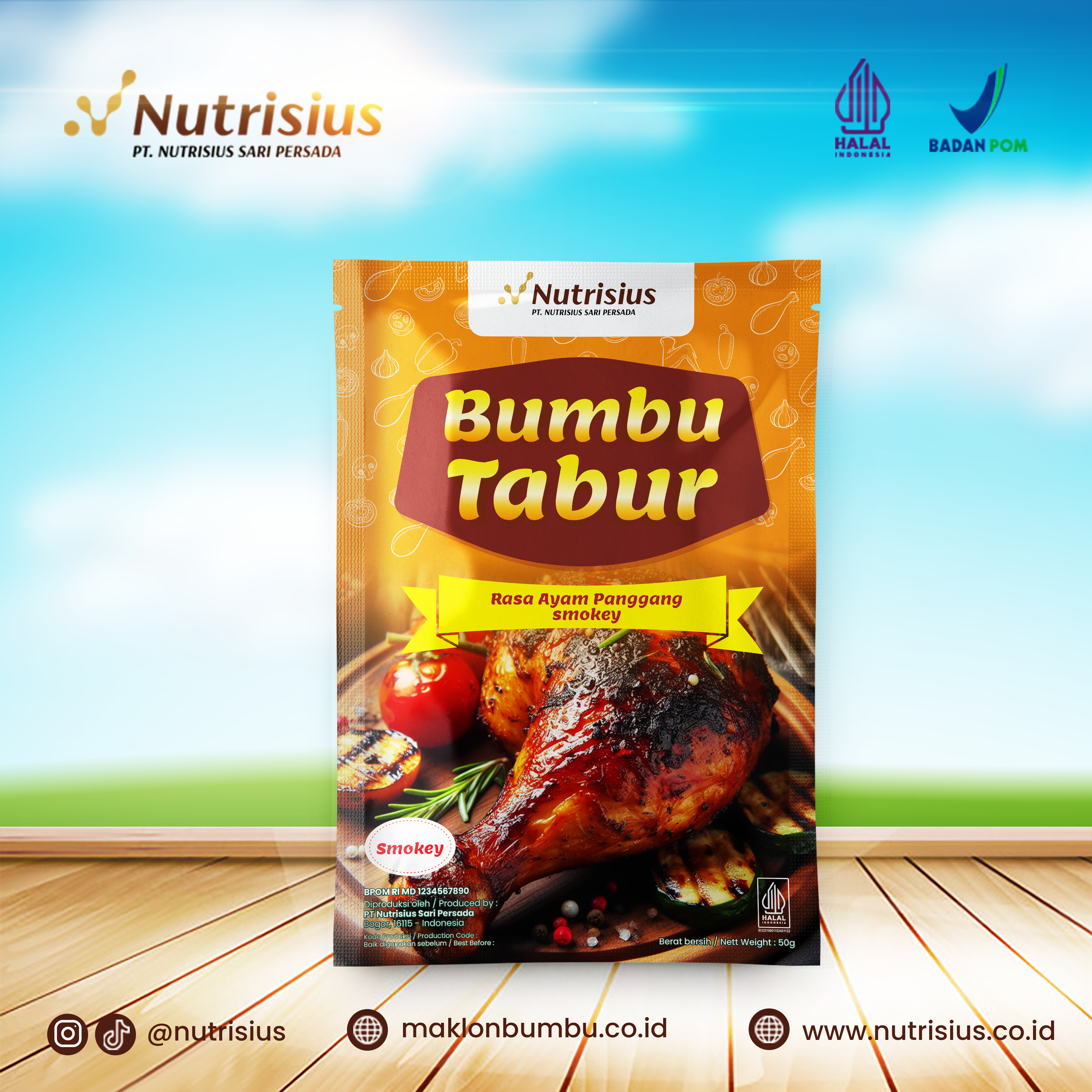 Bumbu Tabur Ayam Panggang Bumbu Tabur Ayam Panggang