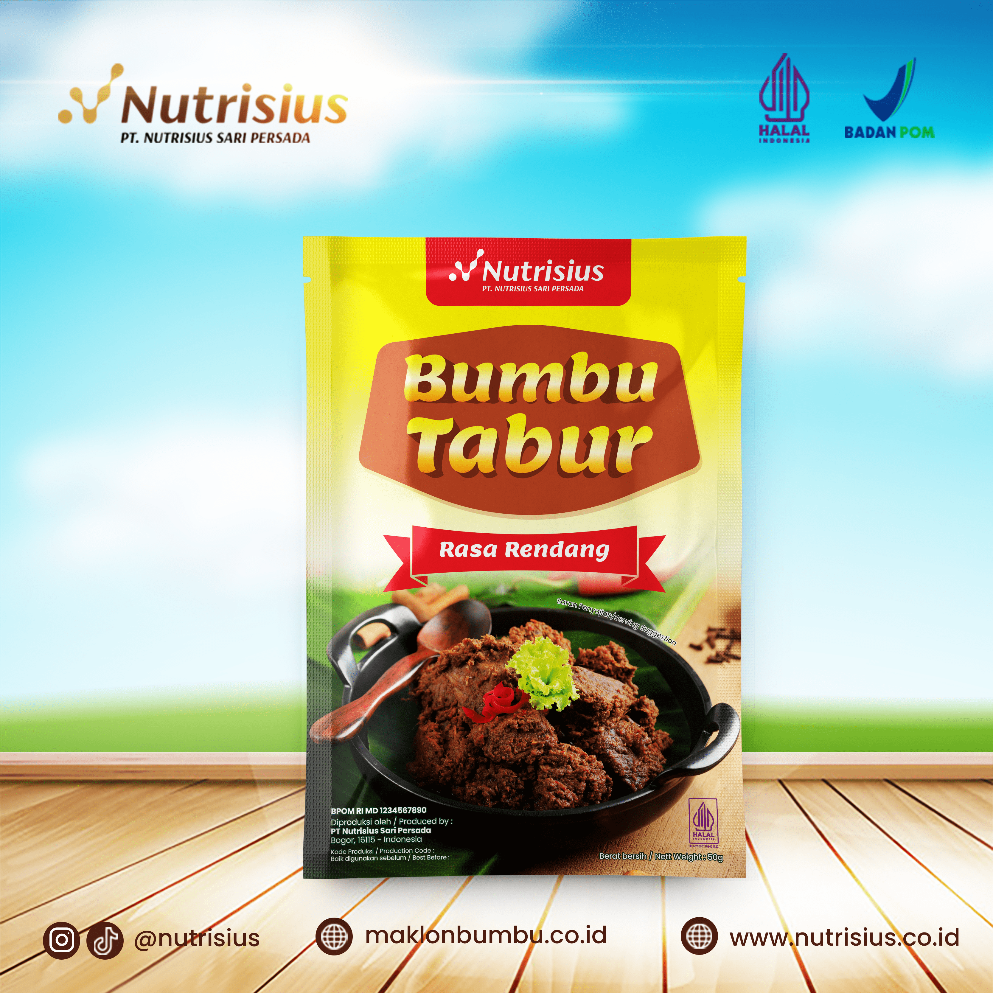 Bumbu Tabur Rasa Rendang1 Bumbu Tabur Rasa Rendang1