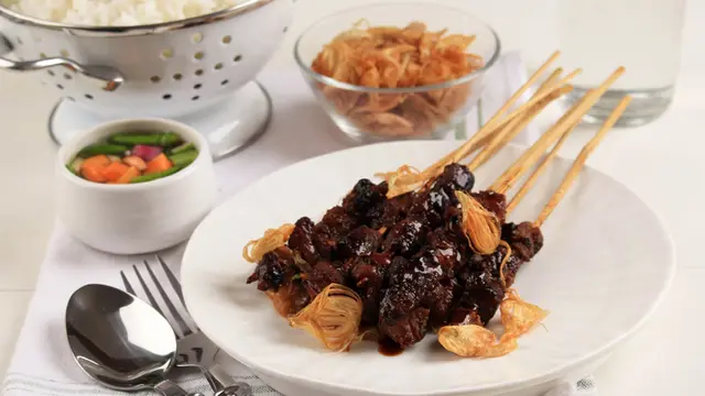 sate kambing bumbu kecap