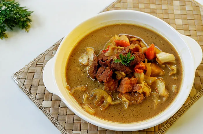 tongseng kambing tanpa santan