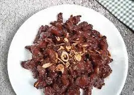 olahan daging kambing pedas manis