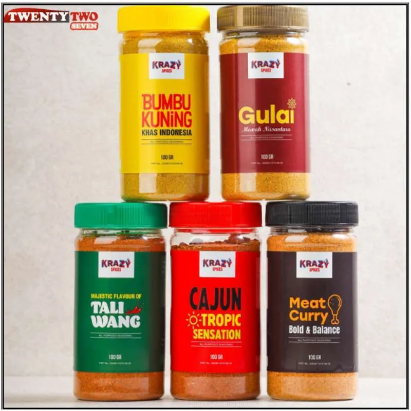 krazy bumbu marinasi dry rub