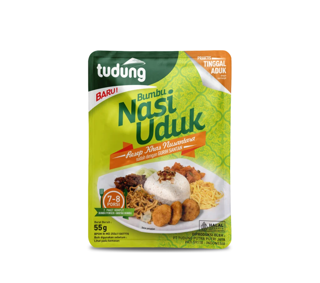 tudung bumbu nasi uduk instan