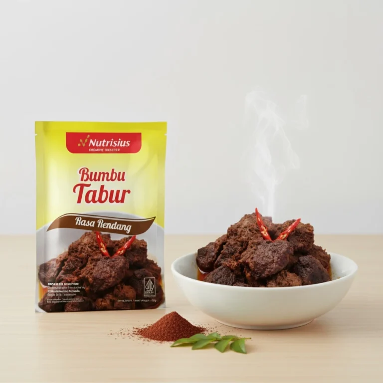 maklon bumbu tabur rendang instan