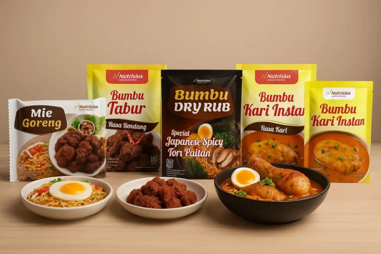 maklon bumbu instan packaging custom
