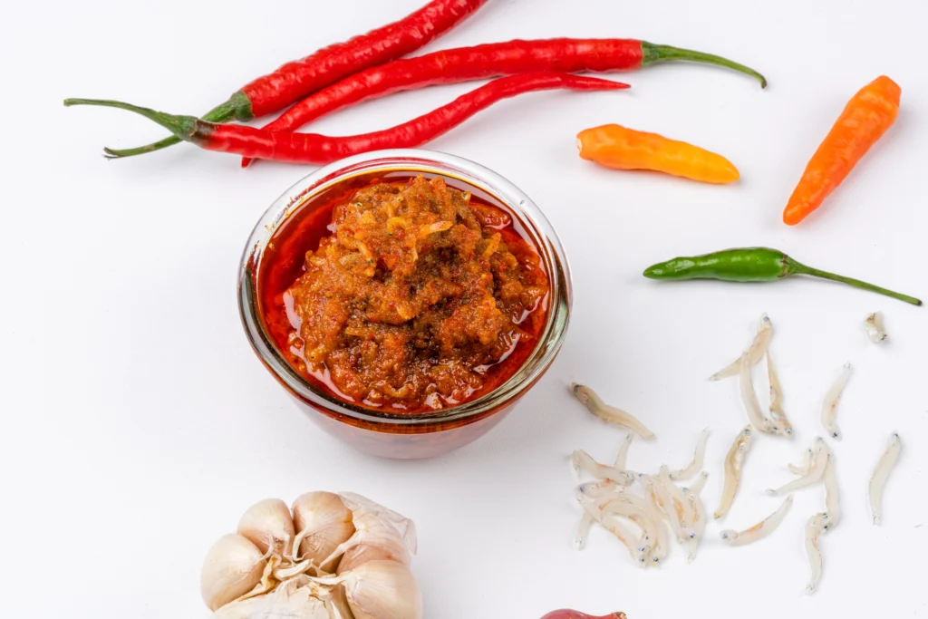 perbedaan sambal tabur vs sambal basah